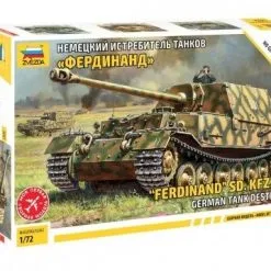 Zvezda 1/72 Sd.Kfz.184 'Ferdinand' # 5041 11 Zvezda 1/72 Sd.Kfz.184 'Ferdinand' # 5041 -Aircraft Kits Sales zve5041