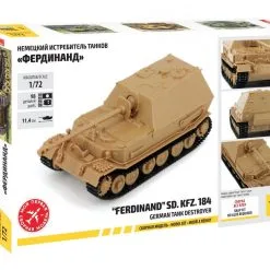 Zvezda 1/72 Sd.Kfz.184 'Ferdinand' # 5041 10 Zvezda 1/72 Sd.Kfz.184 'Ferdinand' # 5041 -Aircraft Kits Sales zve5041 4