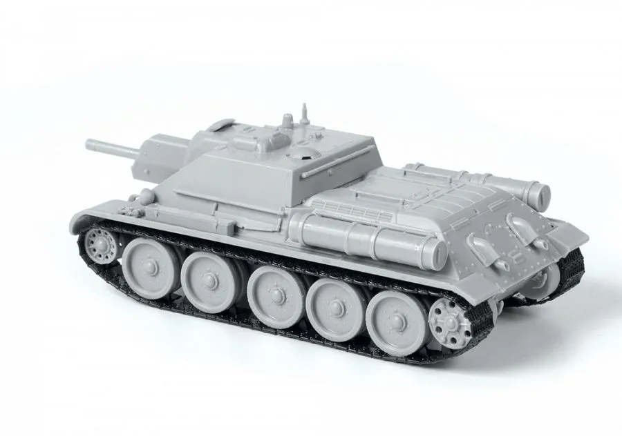 Zvezda 1/72 Soviet SU-122 Tank Destroyer # 5043 4 Zvezda 1/72 Soviet SU-122 Tank Destroyer # 5043 - Image 2