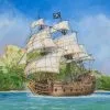 Zvezda 1/350 Black Swan Pirate Ship # 6514 - Plastic Model Kit 2 Zvezda 1/350 Black Swan Pirate Ship # 6514 - Plastic Model Kit -Aircraft Kits Sales zve6514