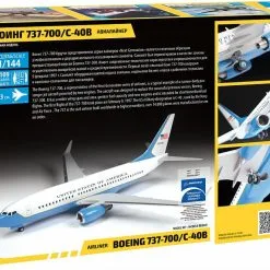 Zvezda 1/144 Airliner Boeing 737-700/C-40B # 7027 9 Zvezda 1/144 Airliner Boeing 737-700/C-40B # 7027 -Aircraft Kits Sales zve7027pic1