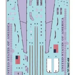 Zvezda 1/144 Airliner Boeing 737-700/C-40B # 7027 10 Zvezda 1/144 Airliner Boeing 737-700/C-40B # 7027 -Aircraft Kits Sales zve7027pic2