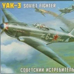 Zvezda 1/72 Yak-3 # 7301 - Plastic Model Kit