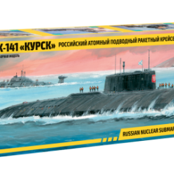 Zvezda 1/350 K-141 'Kursk' Soviet Nuclear Submarine # 9007