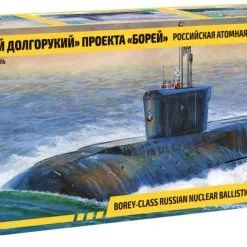 Zvezda 1/350 'Yuri Dolgorukij' Nuclear Submarine # 9061 5 Zvezda 1/350 'Yuri Dolgorukij' Nuclear Submarine # 9061 -Aircraft Kits Sales zve9061