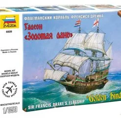Zvezda 1/350 Sir Francis Drake's Flagship "Golden Hind" # 6509